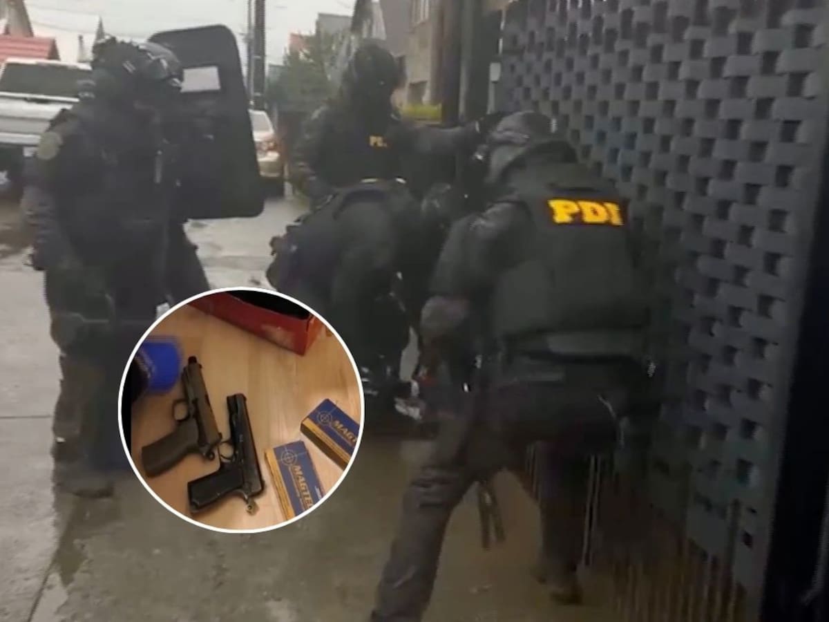 Operativo de la PDI en Puente Alto deja 21 detenidos y más de $43 millones en drogas incautadas tras allanar 14 casas