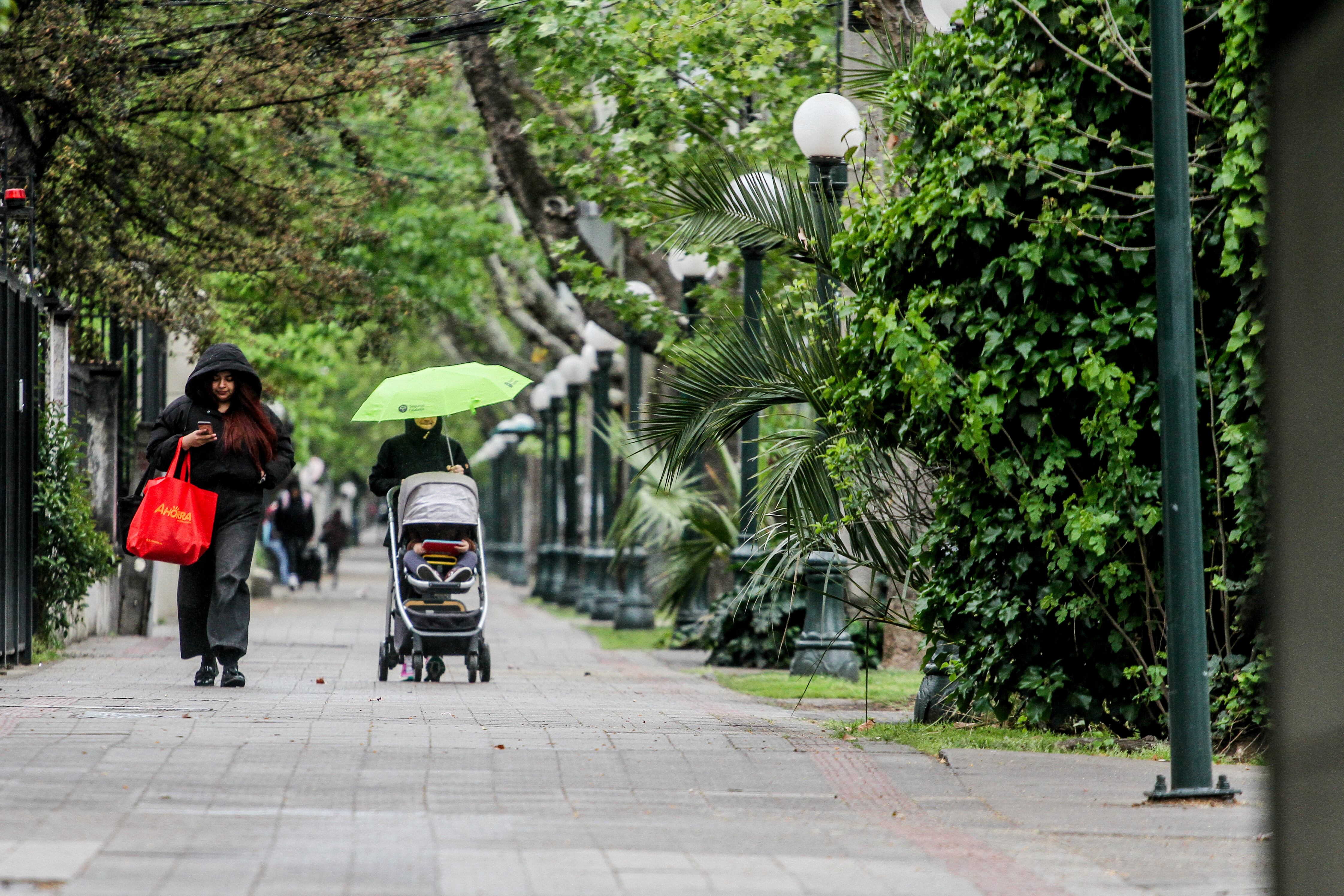 Lluvias en la región Metropolitana
