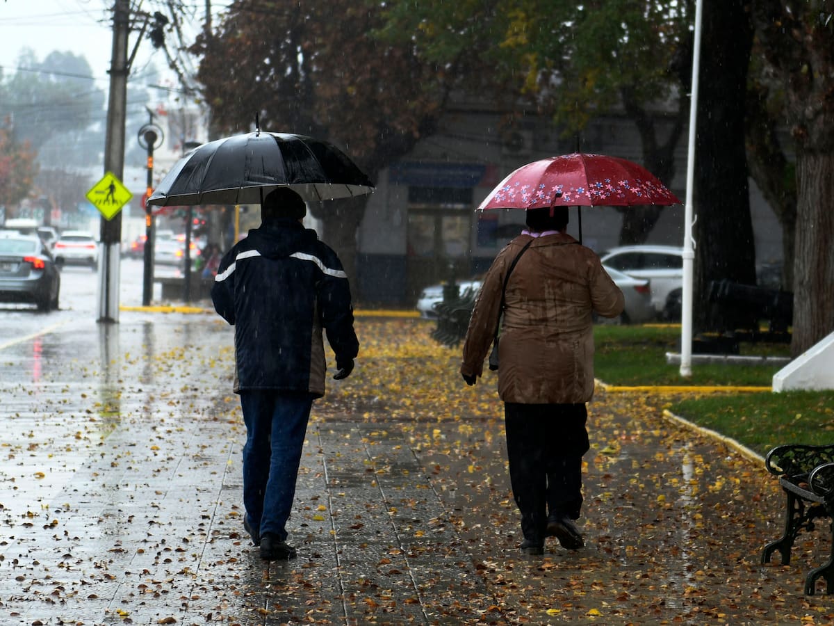 Lluvia en la región Metropolitana: a esta hora caerían las precipitaciones en la capital hoy viernes