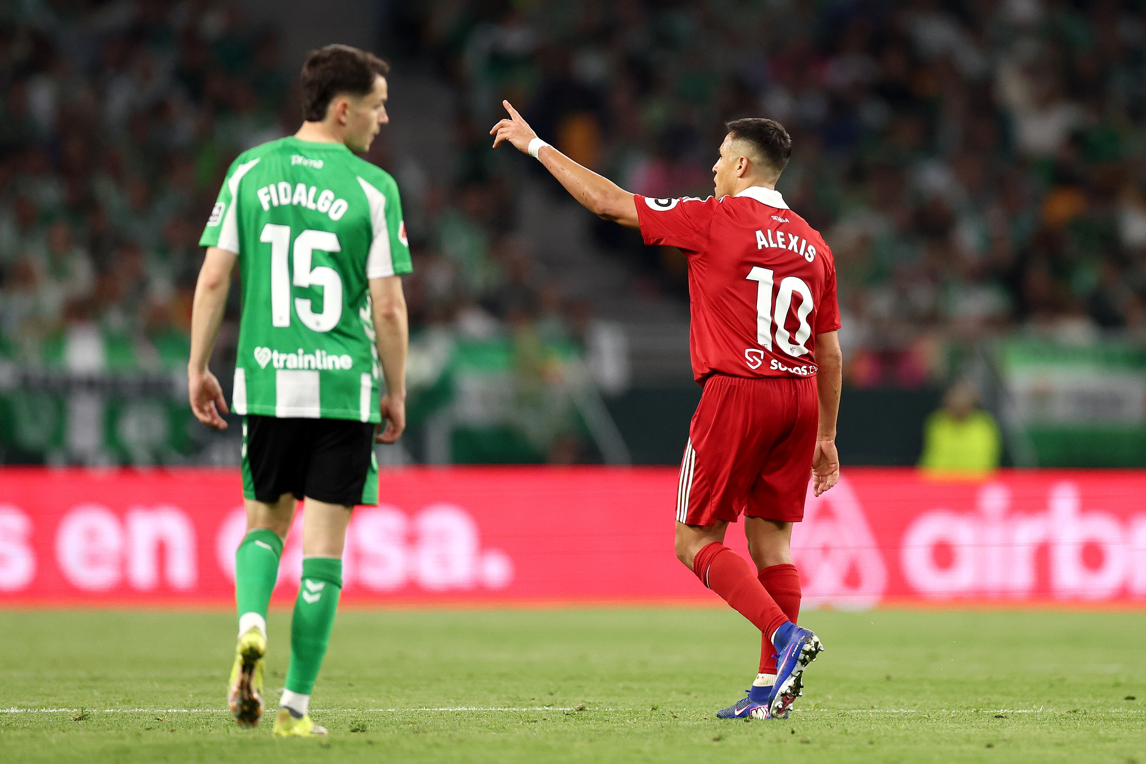 Alexis Sánchez marcó un gol en el Derbi de Sevilla | Getty Images