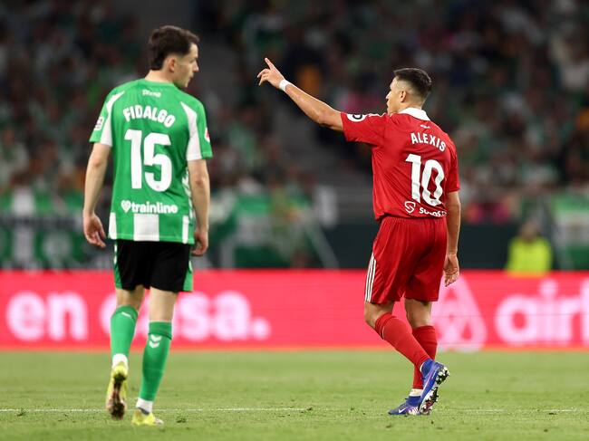 Alexis Sánchez marcó un gol en el Derbi de Sevilla | Getty Images