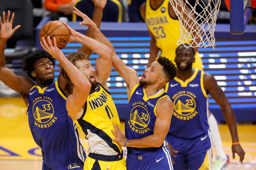 Pacers y Warriors se enfrentan en San Francisco