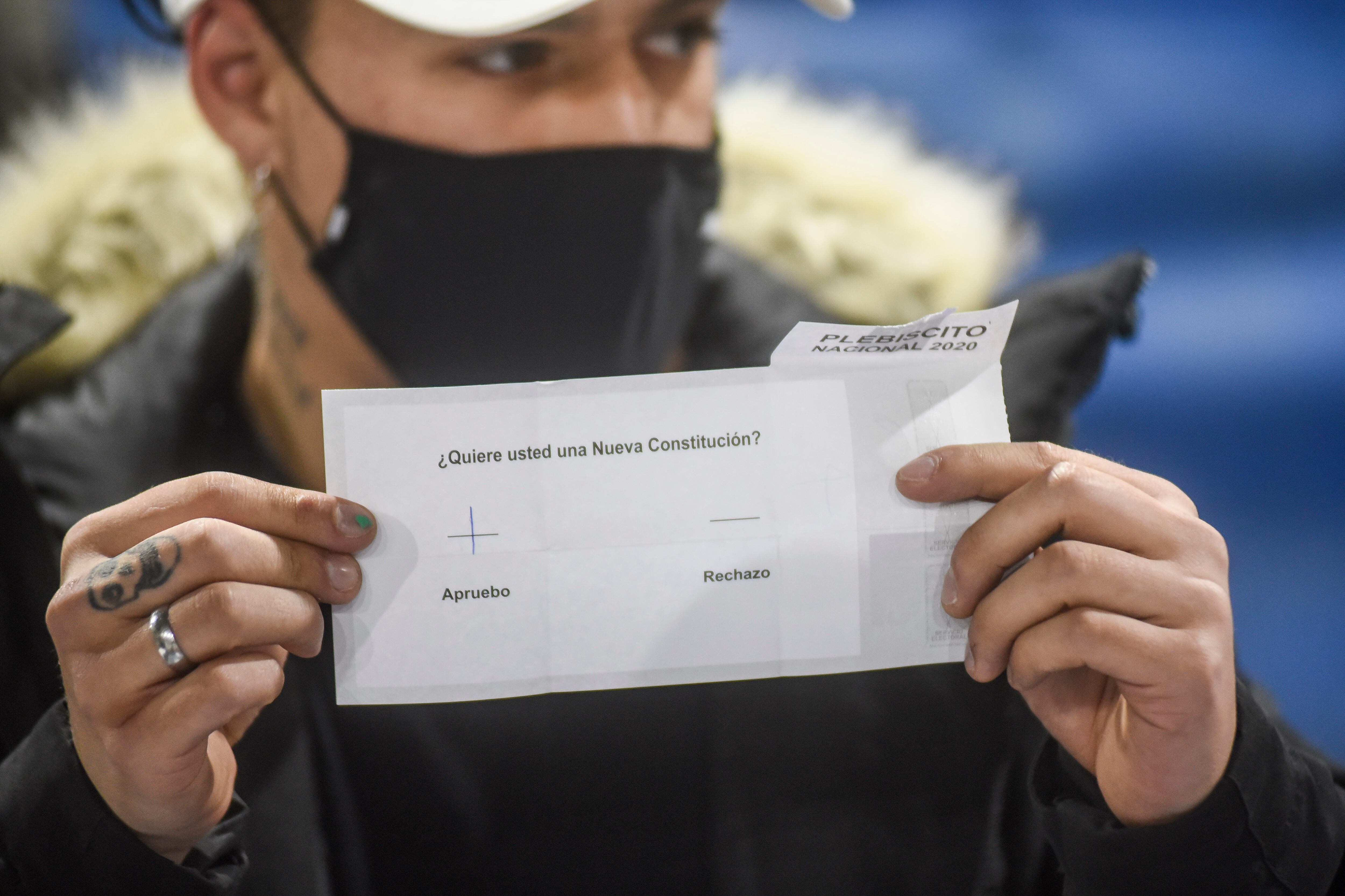 El triunfo del Apruebo en el Plebiscito del 25 de octubre de 2020 / Foto: Agencia Uno
