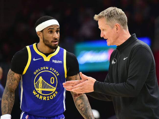 Gary Payton II y Steve Kerr