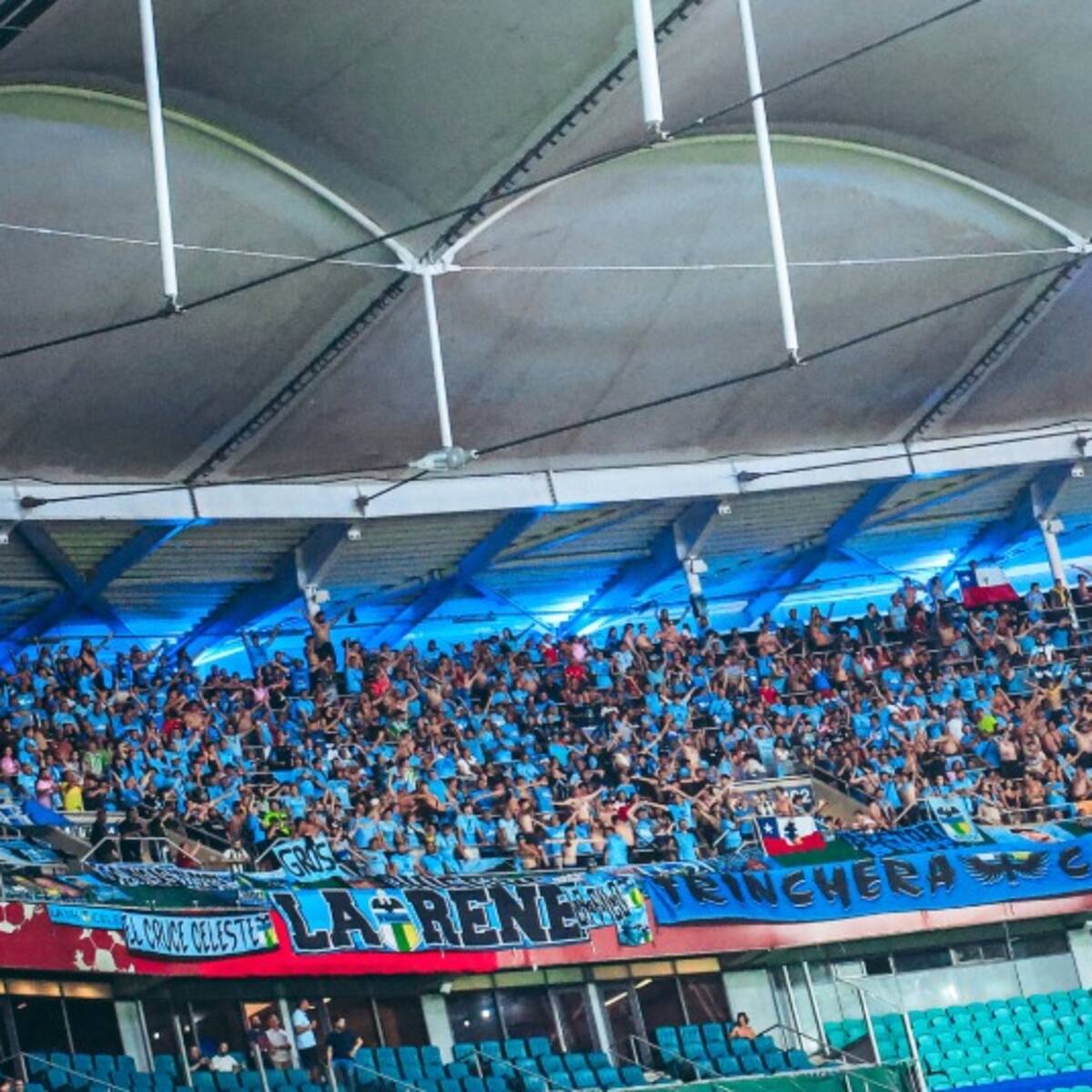 Detienen a hincha de O’Higgins en Brasil por acto racista durante duelo con Bahía