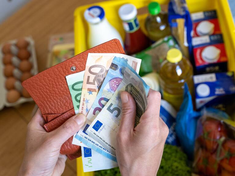 Imagen sobre el alza del precio de los alimentos en Alemania