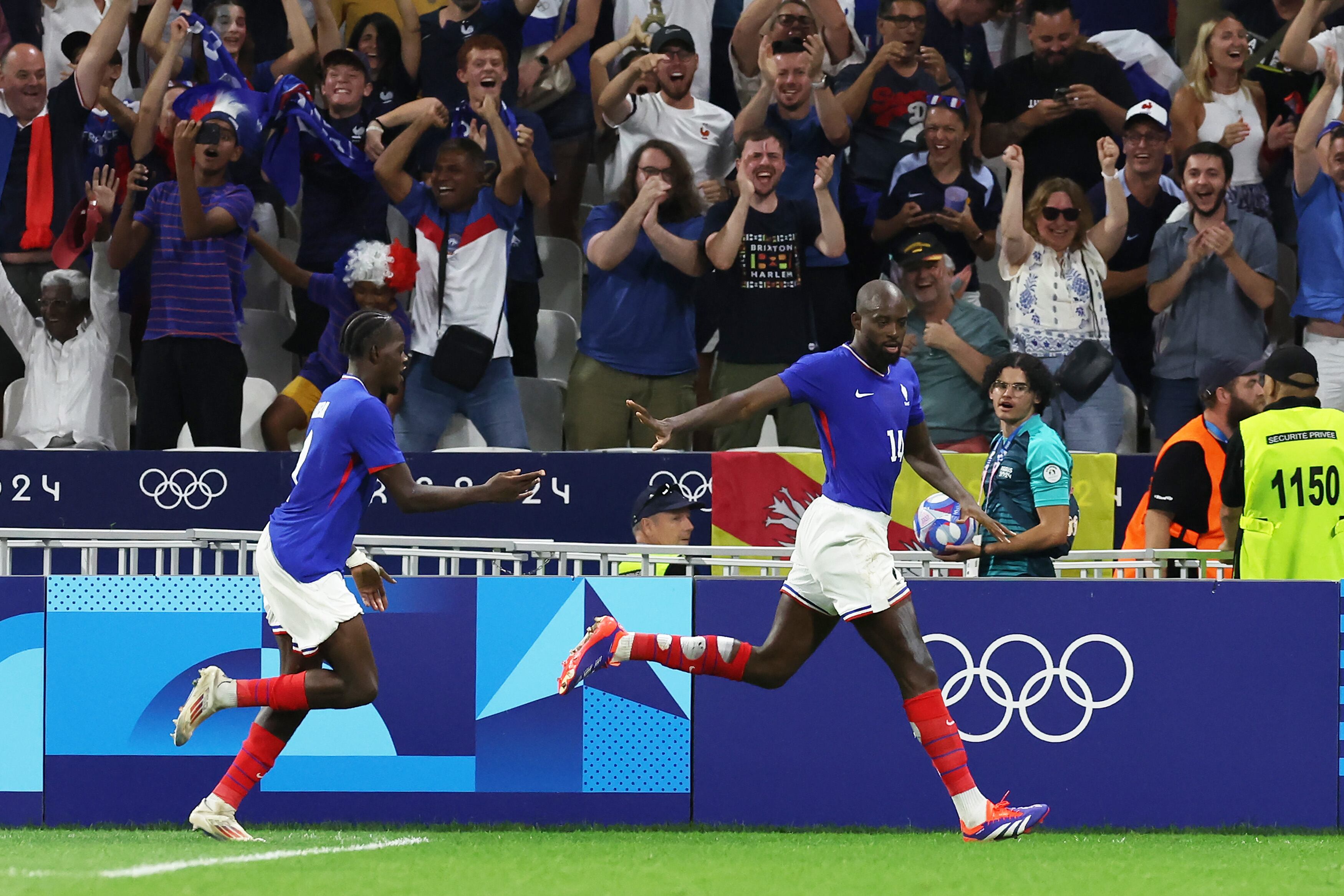 Francia lo pasa mal ante Egipto, pero se mete en la final del fútbol masculino de París 2024 | Getty Images