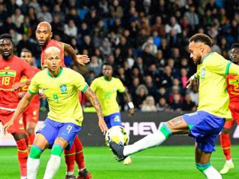 Brasil goleó a Ghana en amistoso con tremenda actuación de Richarlison