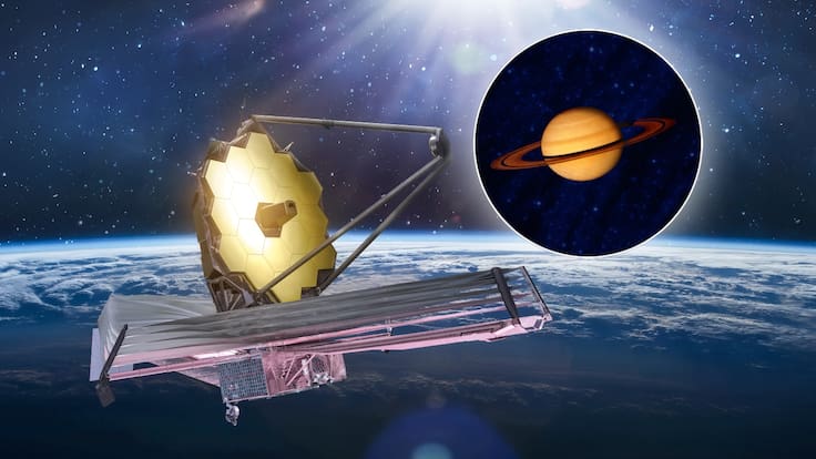 James Webb y Hubble revelan nuevas e inéditas imágenes de Saturno: anillos en detalle y una alarmante revelación
