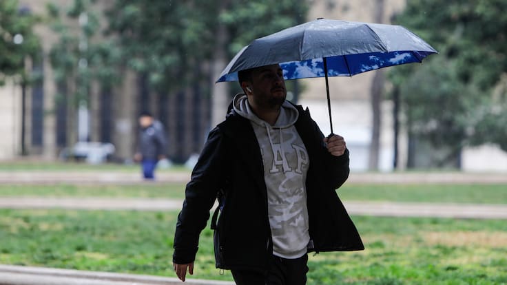 Confirman nuevo sistema frontal con lluvia y viento en Santiago: este será el peak de las precipitaciones en la RM