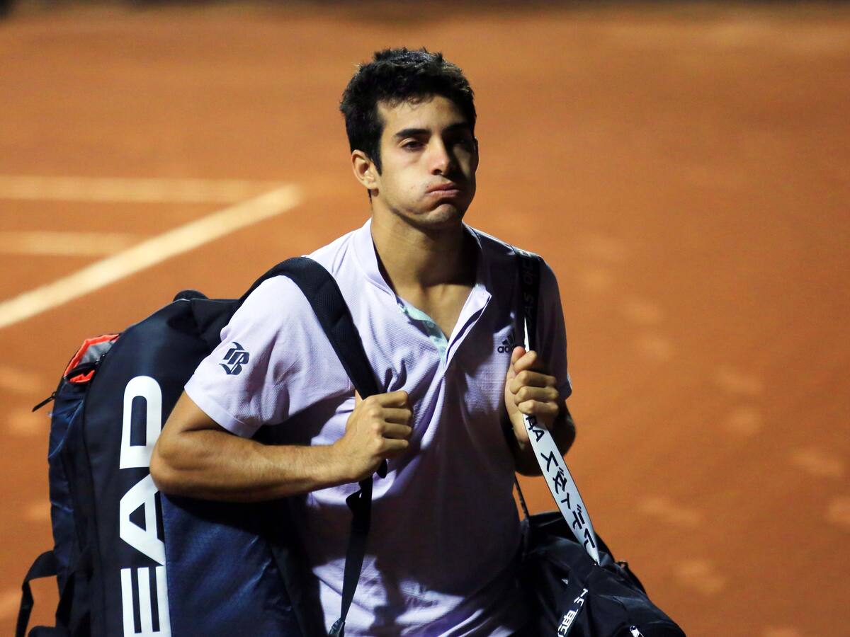 Cristián Garín fue eliminado en primera ronda del Masters 1000 de Roma