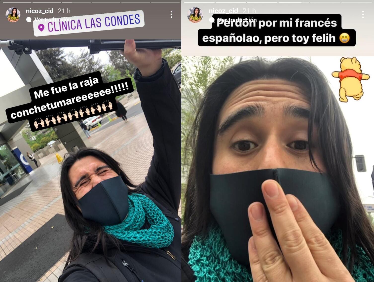 Nico Cid celebró en su última visita médica tras su operación por cáncer: Estoy feliz