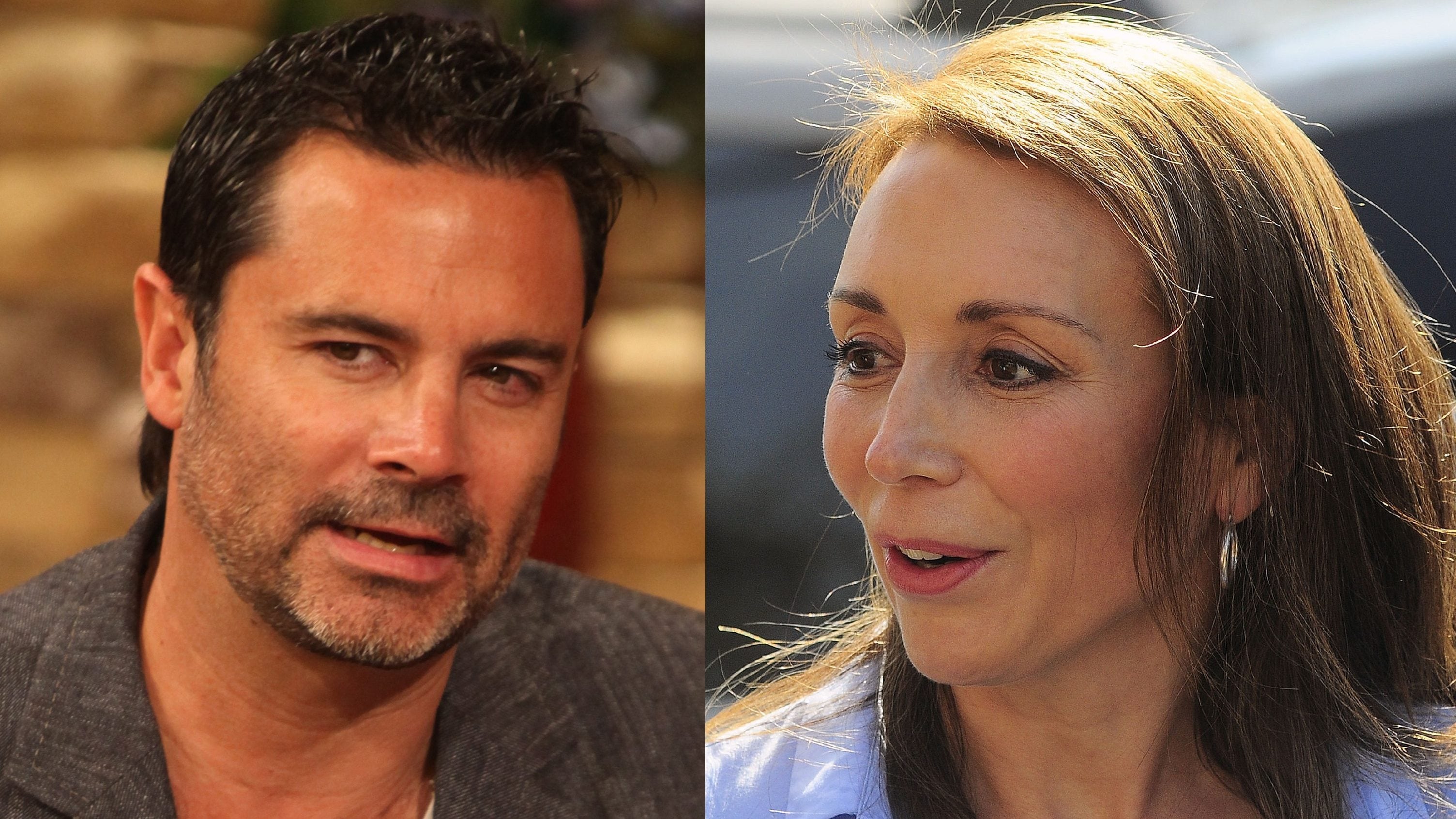 Felipe Camiroaga y Karen Doggenweiler