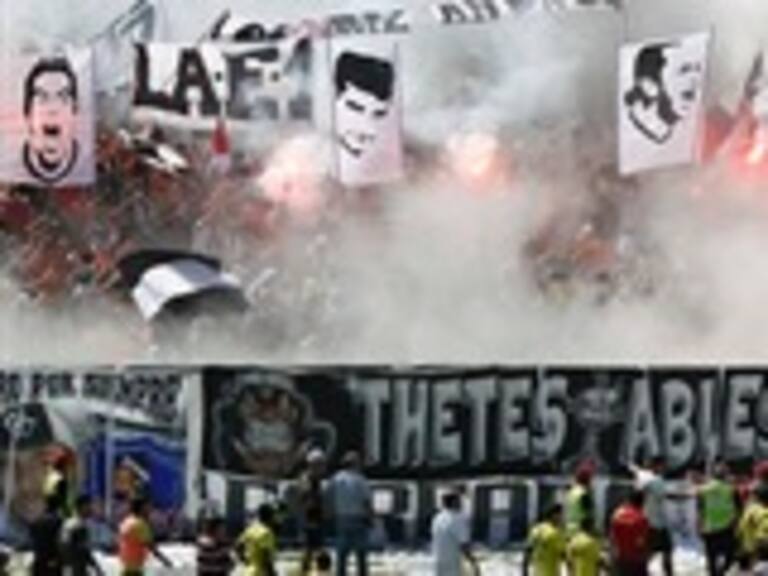 Garra Blanca provocó a Universidad Católica en el clásico arengazo
