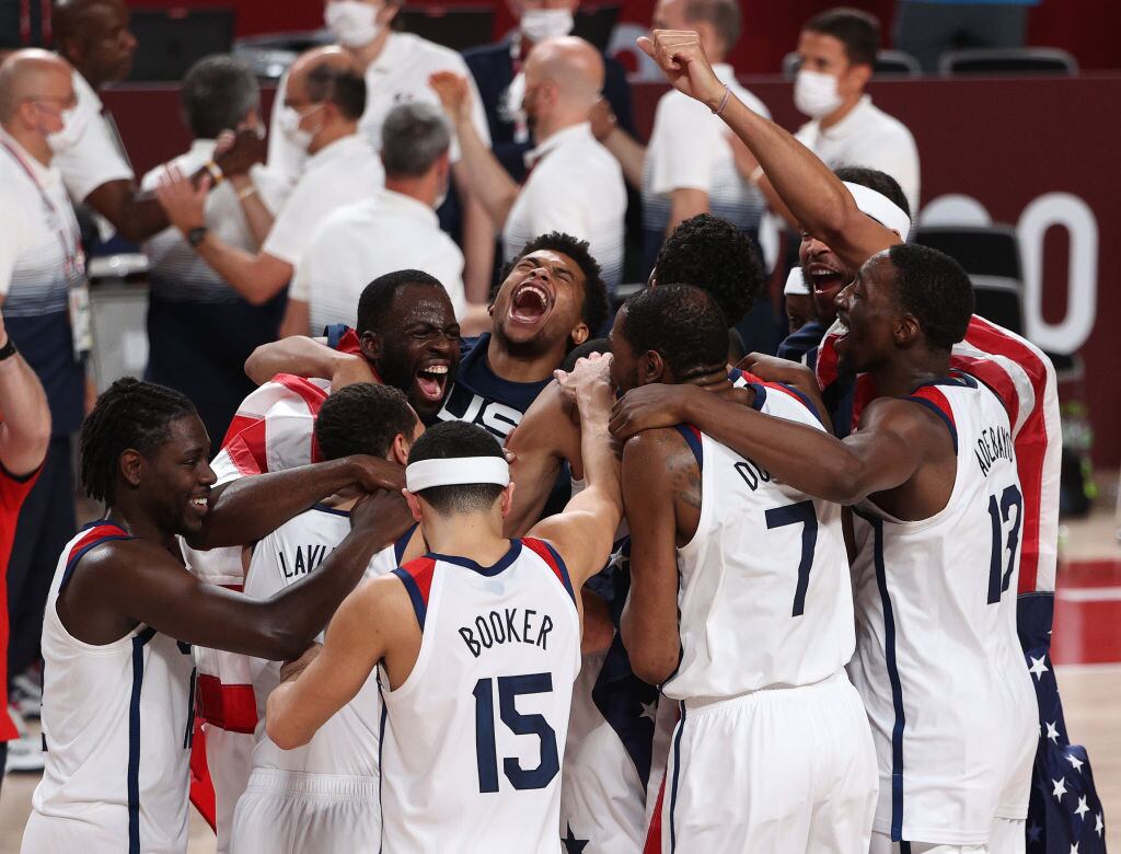 Estados Unidos se tomó revancha de Francia y ganó la final del básquetbol en Tokio 2020