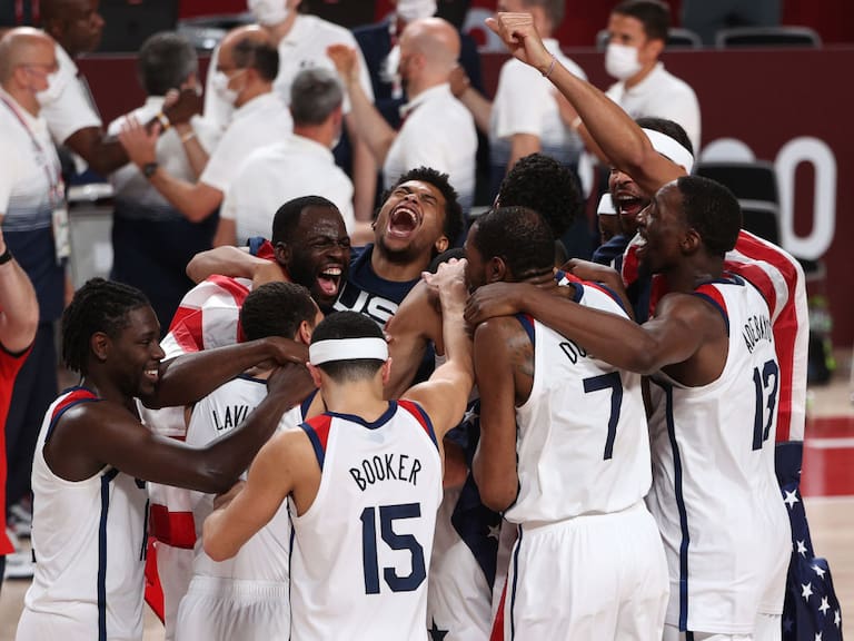 Estados Unidos se tomó revancha de Francia y ganó la final del básquetbol en Tokio 2020