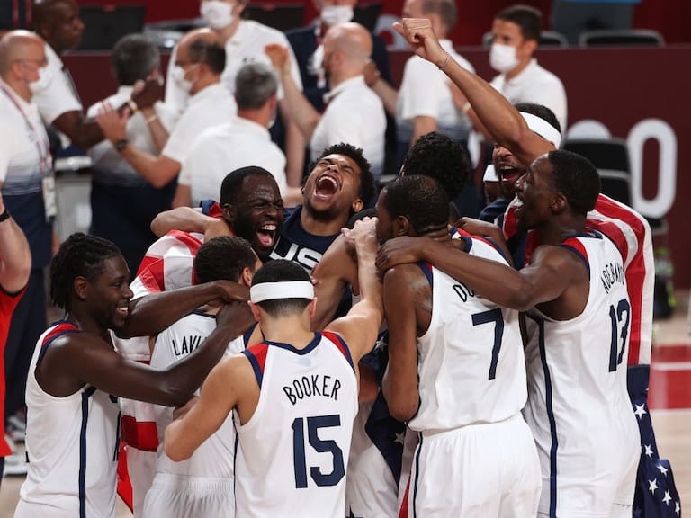 Estados Unidos se tomó revancha de Francia y ganó la final del básquetbol en Tokio 2020
