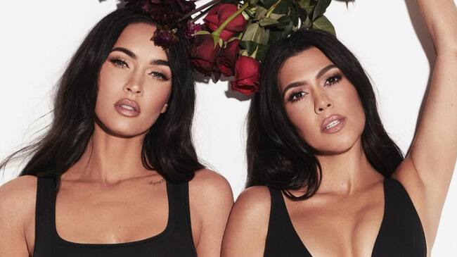 Megan Fox y Kourtney Kardashian para Skims de Kim Kardashian | Instagram
