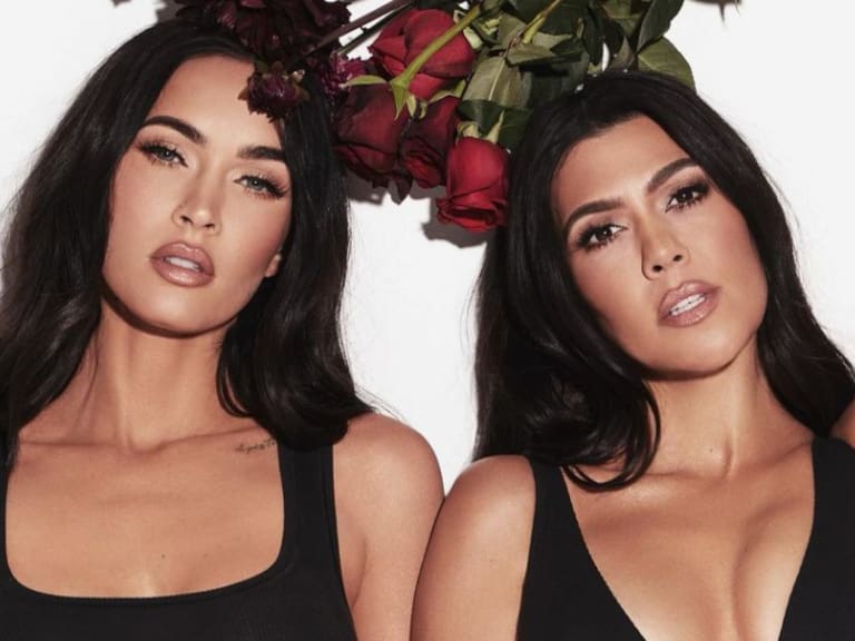 Megan Fox y Kourtney Kardashian para Skims de Kim Kardashian | Instagram