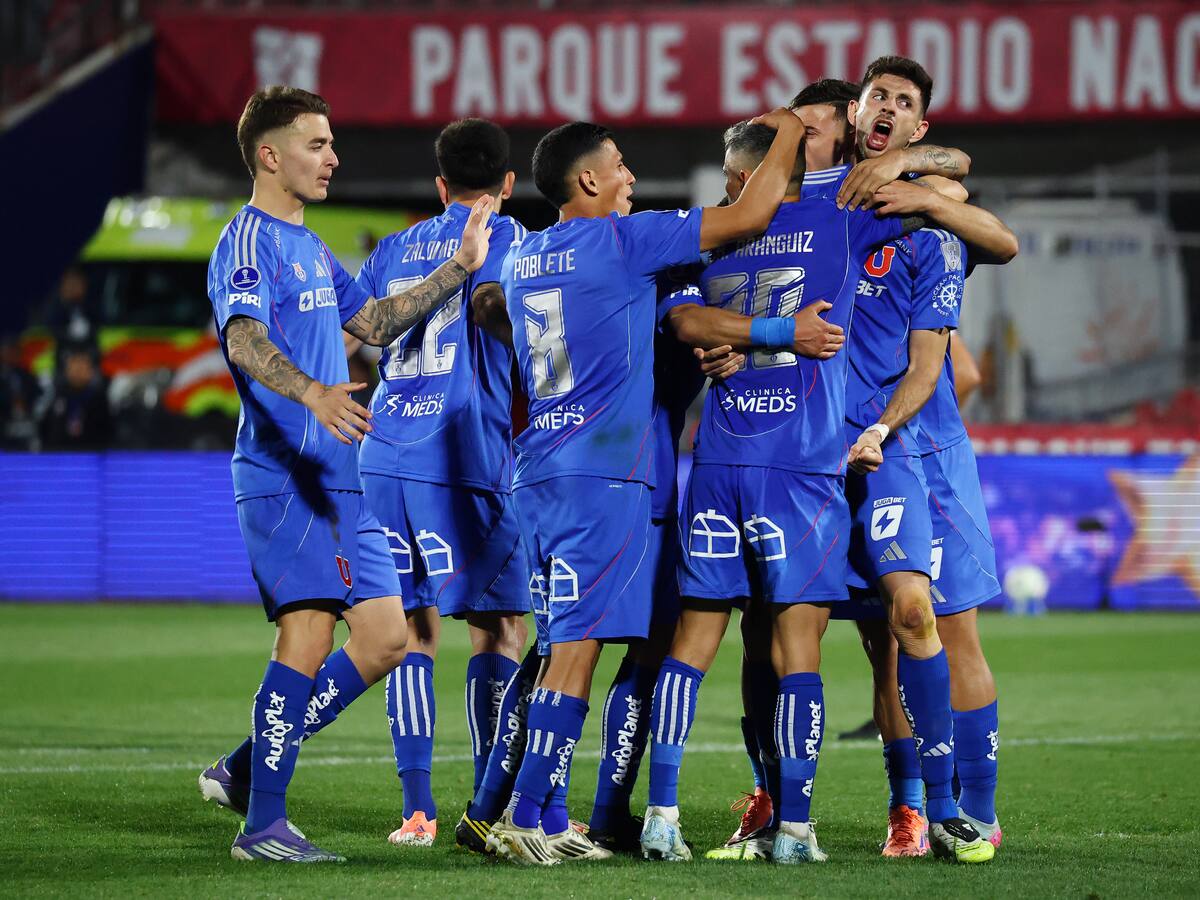 Dos cambios obligados respecto a la ida: formación confirmada de la U de Chile para enfrentar a Lanús por Copa Sudamericana