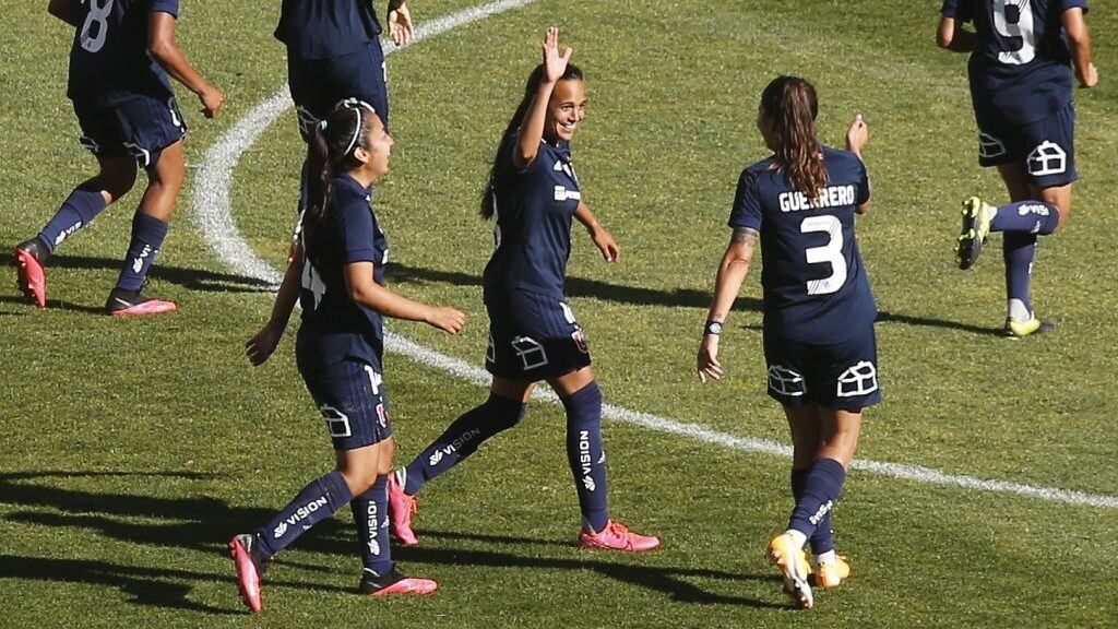 21 de Noviembre de 2020/CONCEPCION
Daniela Zamora Celebracion 0-3 para Universidad de Chile, durante por el Campeonato Femenino, entre Universidad de Concepcion vs Universidad de Chile, disputado en el Estadio Ester Roa.

FOTO:SEBASTIAN BROGCA/AGENCIAUNO