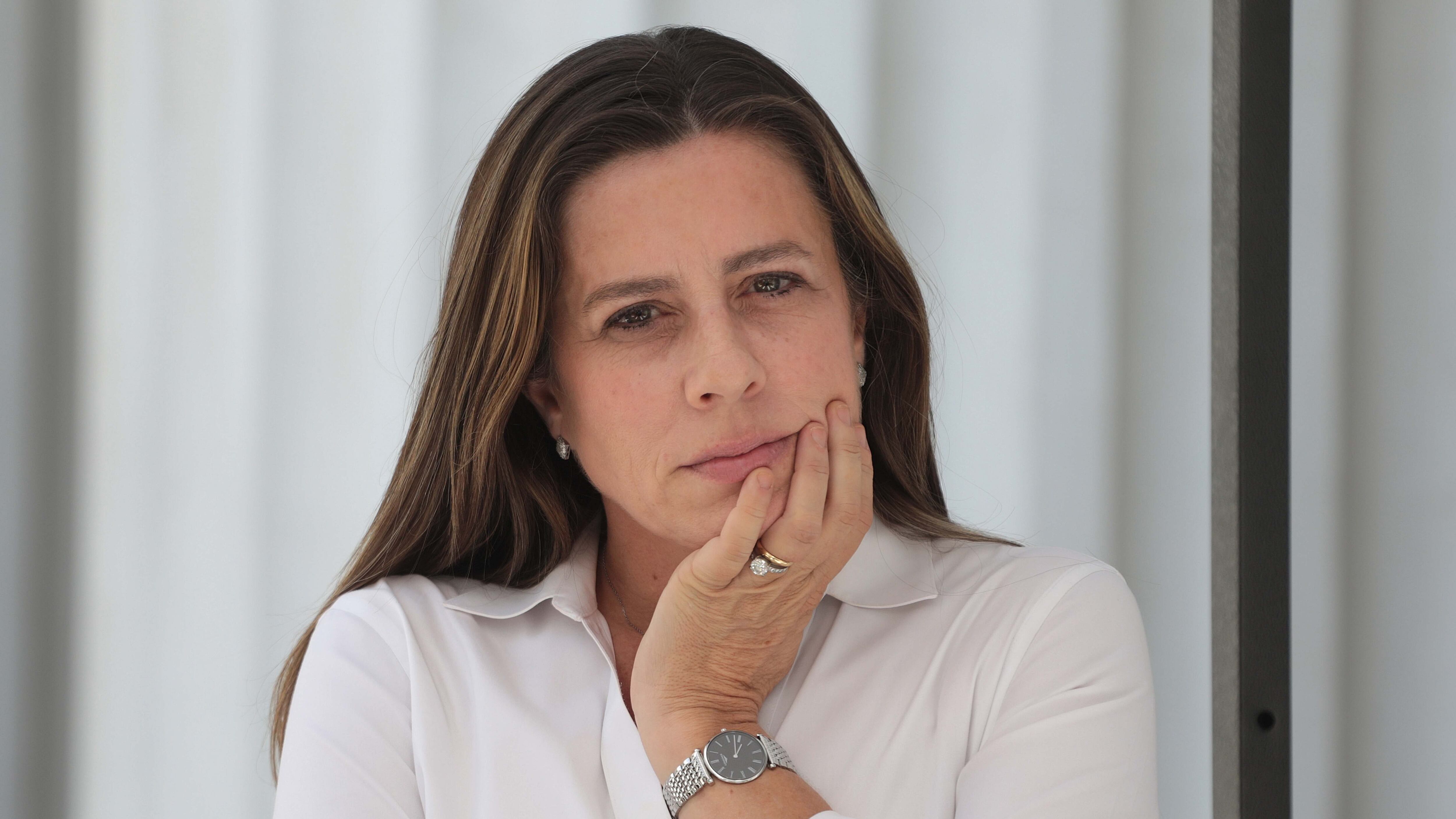 9 de febrero del 2022/SANTIAGOLa convencional Teresa Marinovic, se retira de la comisión de Derechos fundamentales y realiza un punto de prensa para explicar sus razones.
FOTO: SEBASTIAN BELTRAN GAETE/AGENCIAUNO