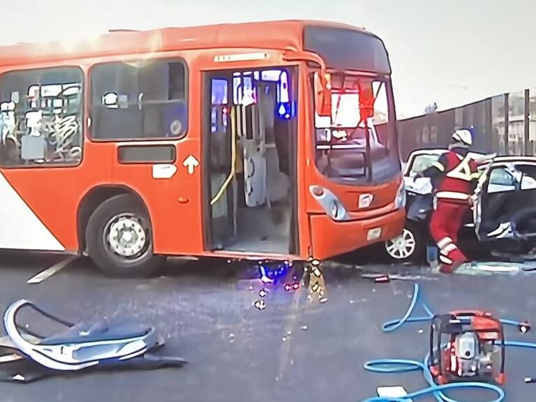 Accidente en Vespucio Sur