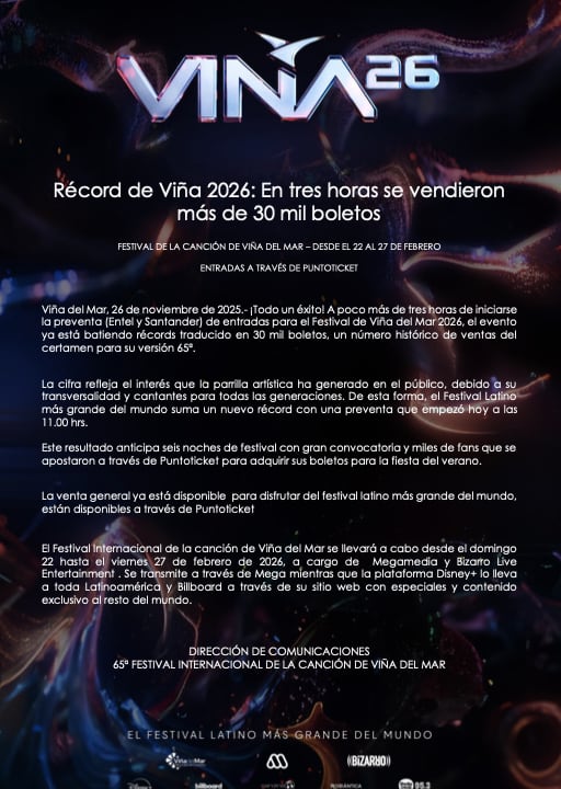 Festival de Viña 2026