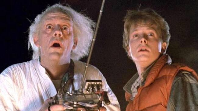 Michael J. Fox y Cristopher Lloyd