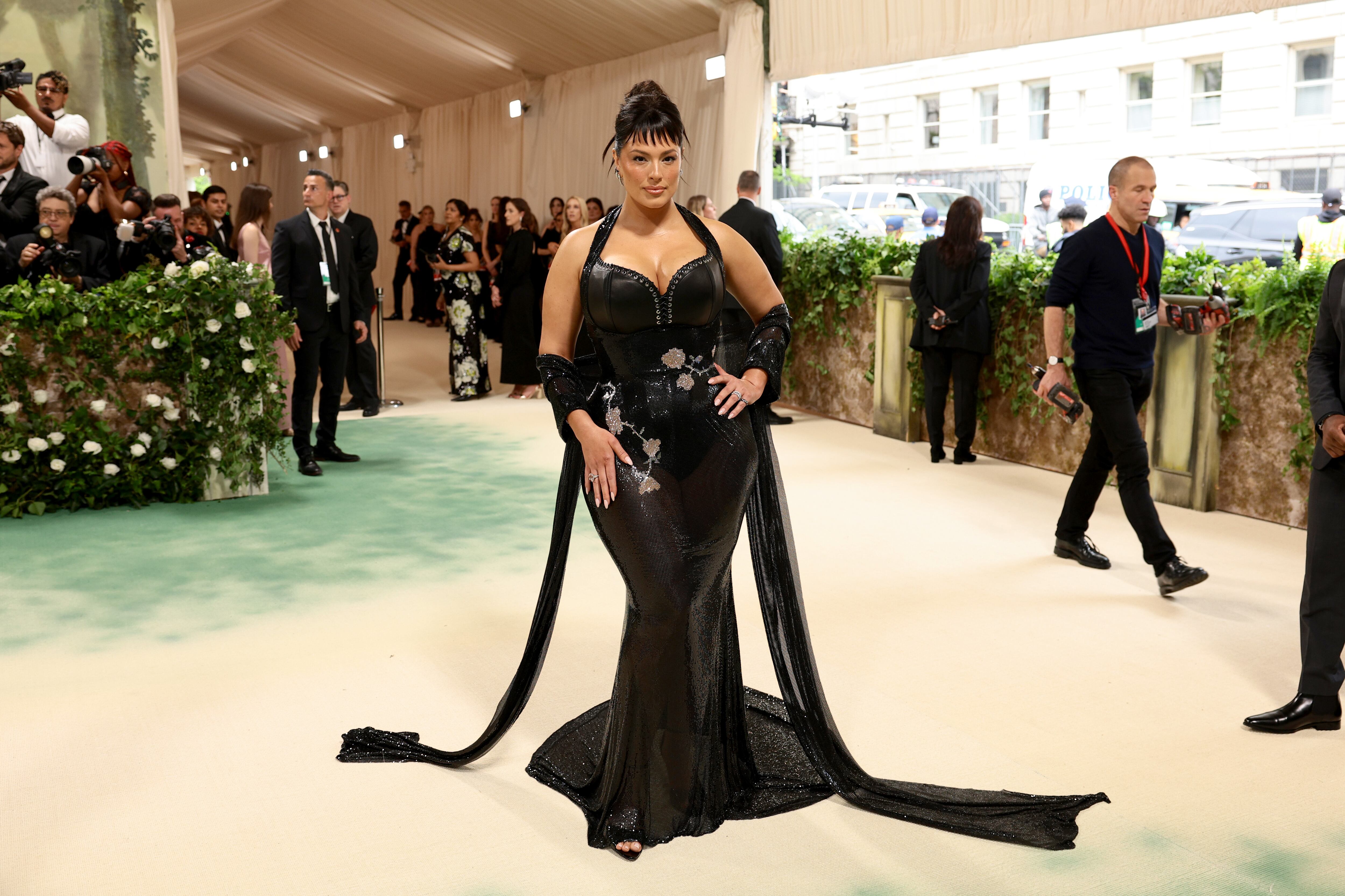 NEW YORK, NEW YORK - MAY 06: Ashley Graham attends The 2024 Met Gala Celebrating "Sleeping Beauties: Reawakening Fashion" at The Metropolitan Museum of Art on May 06, 2024 in New York City. (Photo by Dimitrios Kambouris/Getty Images for The Met Museum/Vogue)
