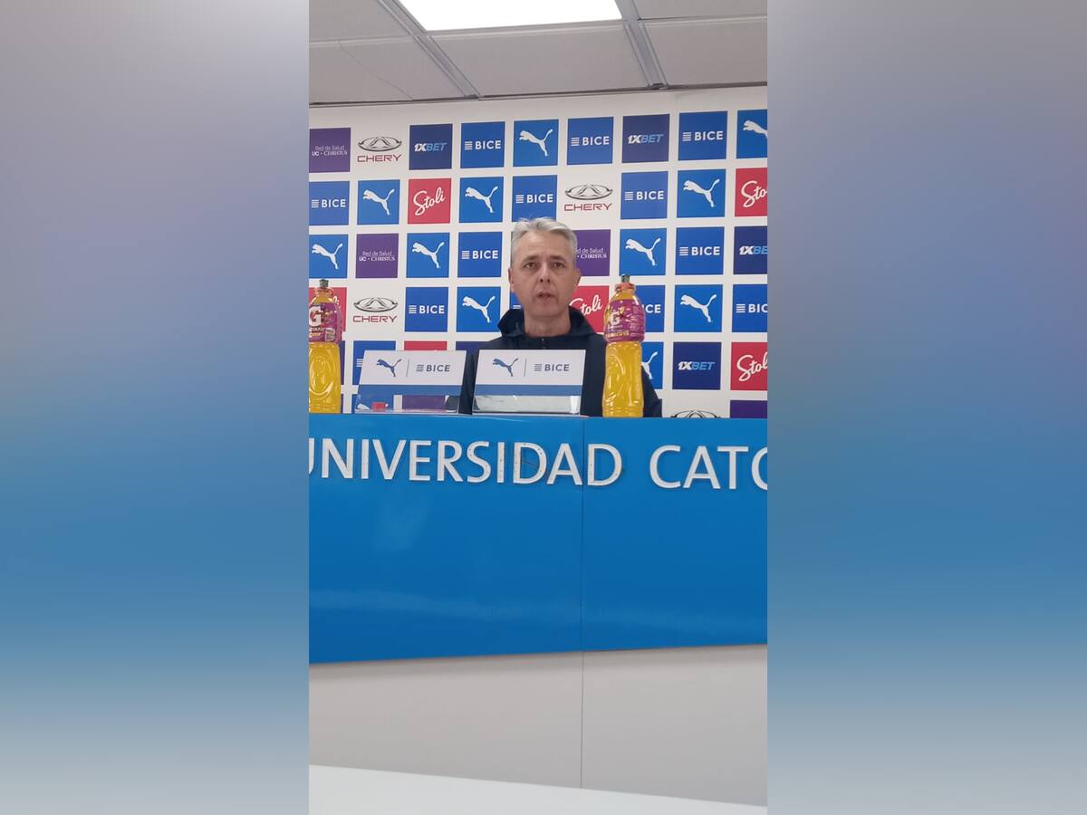 Tiago Nunes dimensiona el momento de la UC: “A partir de este momento, todos los partidos son claves”