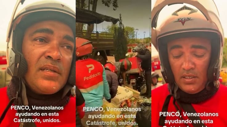 “Todos somos hermanos”: repartidores venezolanos se organizaron para llegar con ayuda a los afectados por los incendios