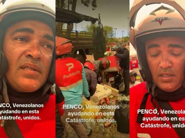 “Todos somos hermanos”: repartidores venezolanos se organizaron para llegar con ayuda a los afectados por los incendios