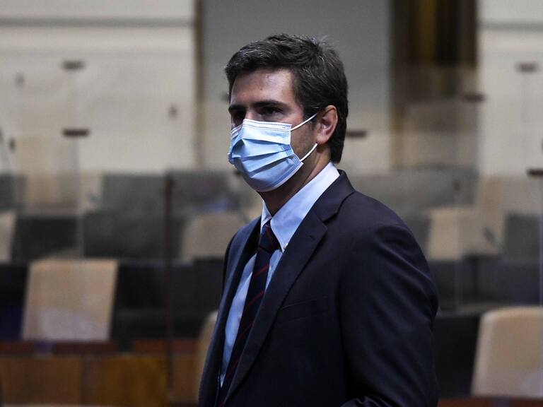 06 de enero del 2021/ VALPARAISODiego Paulsen presidente de la camara , durante el Proyecto de ley que establece un sistema de subvenciones para los niveles medios de la educación parvularia
FOTO: PABLO OVALLE ISASMENDI/AGENCIAUNO