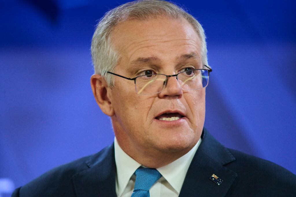 El primer ministro australiano Scott Morrison