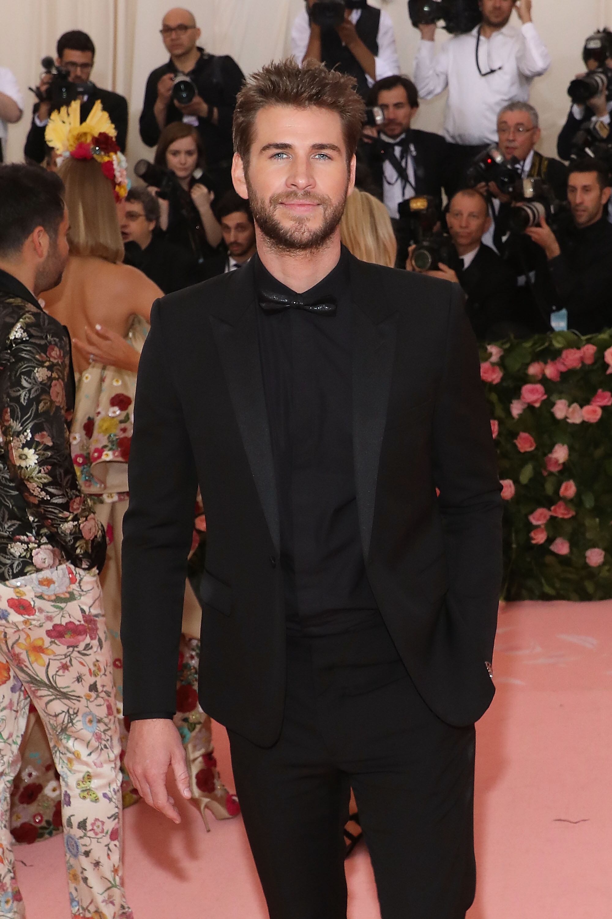 NEW YORK, NY - MAY 06: Liam Hemsworth attends the 2019 Met Gala celebrating "Camp: Notes on Fashion" at The Metropolitan Museum of Art on May 6, 2019 in New York City. (Photo by Taylor Hill/FilmMagic)