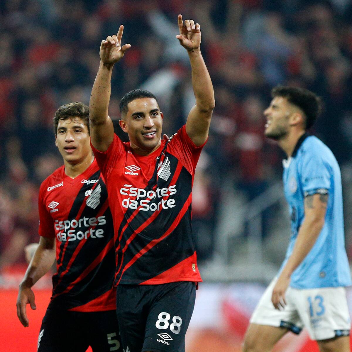 Athletico Paranaense tomó ventaja sobre Belgrano por los 8vos de la Copa Sudamericana