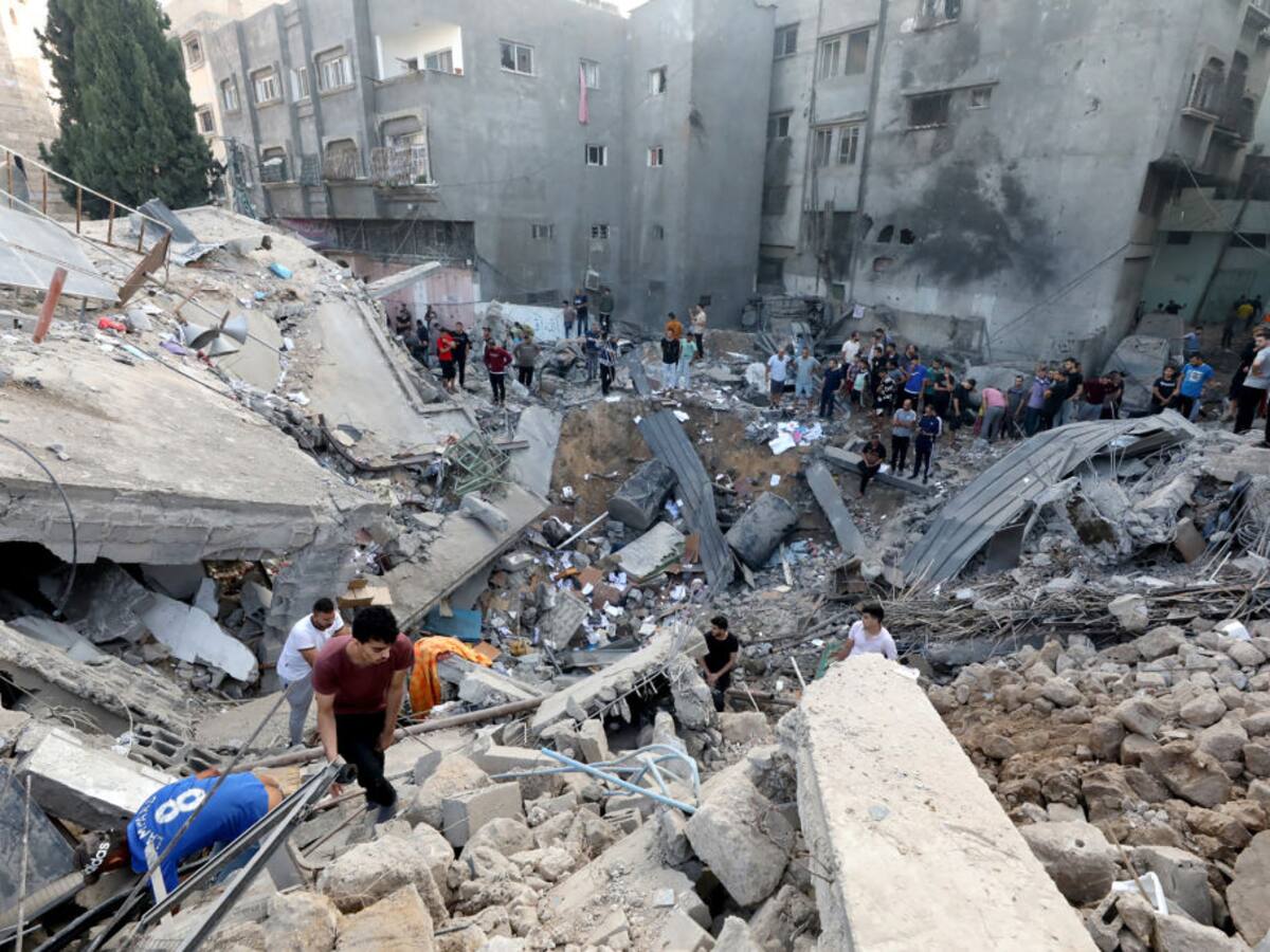 Más de 100 personas mueren en las últimas 24 horas en la Franja de Gaza tras intenso bombardeo por parte de Israel