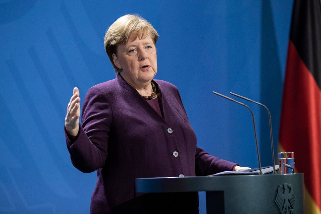 La canciller Angela Merkel