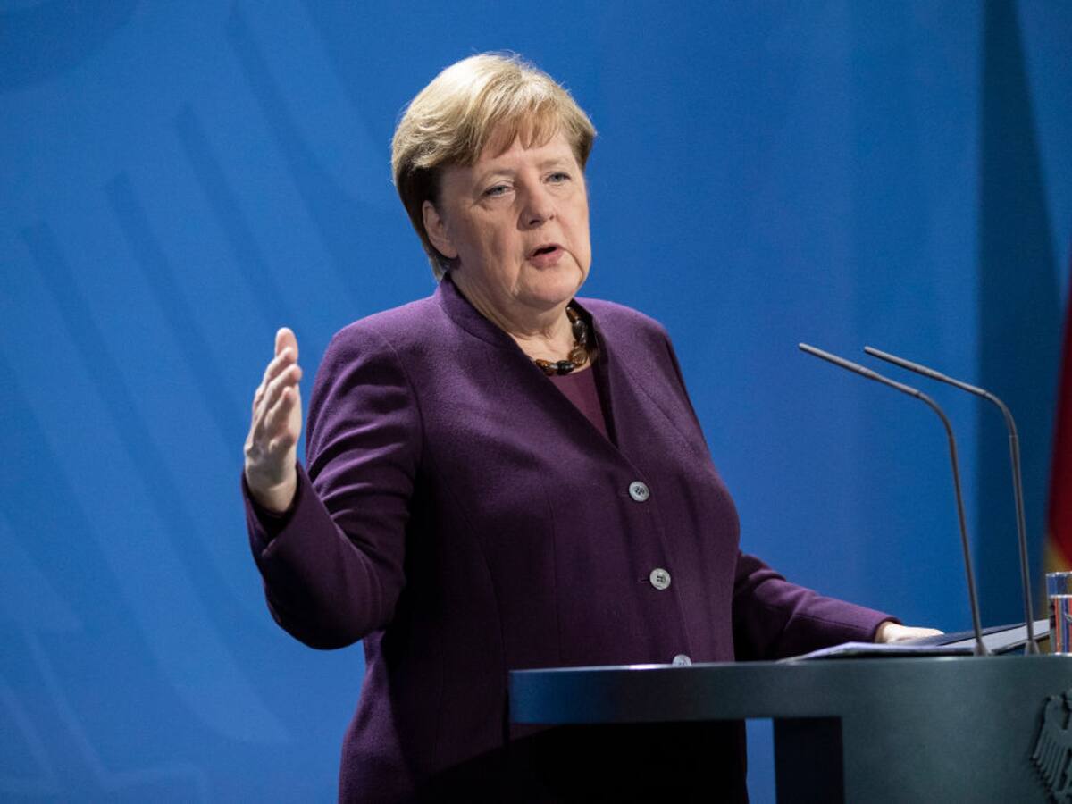 Angela Merkel entró en cuarentena preventiva tras contacto con médico contagiado de Covid-19