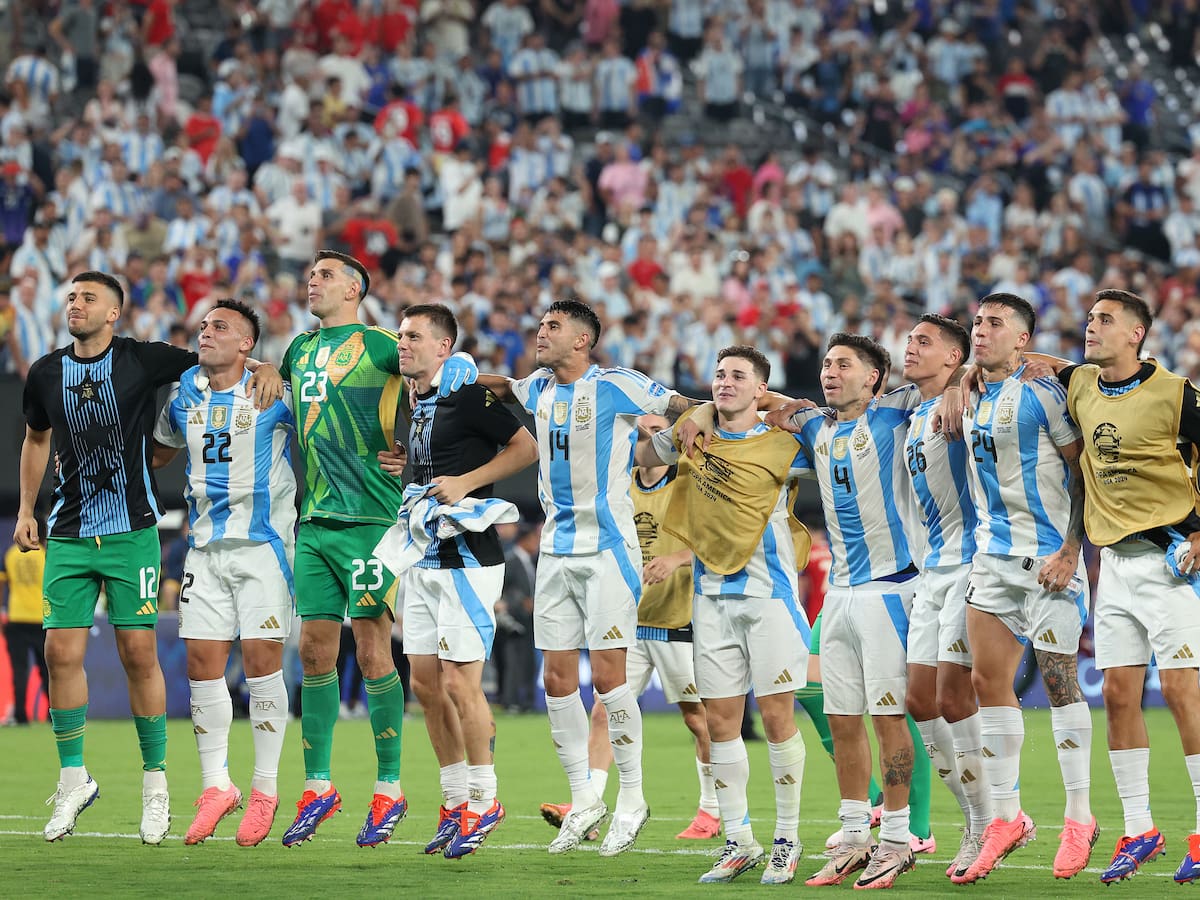 “Muchachos...”: Conmebol festeja la clasificación de Argentina a la final de la Copa América 2024