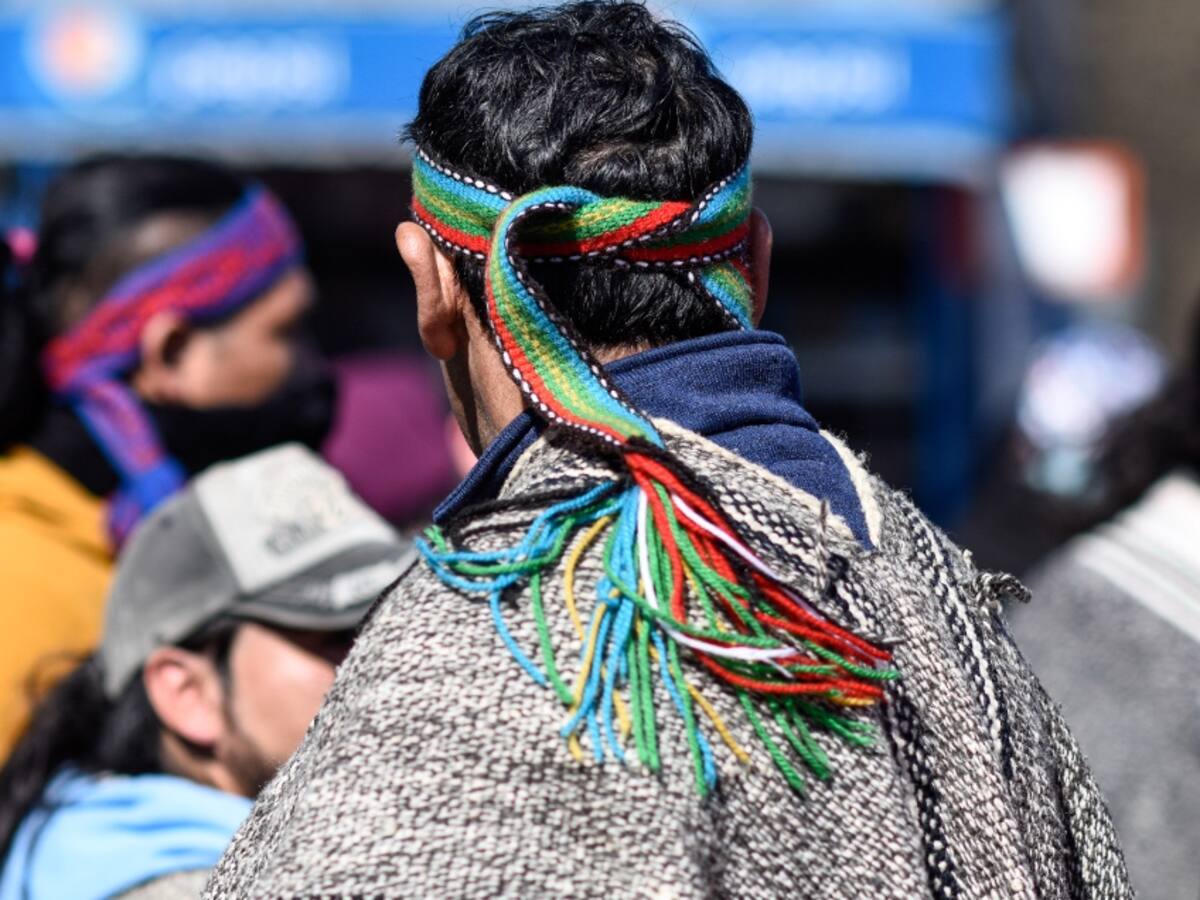 Carabineros dispersa manifestación de comuneros mapuches en apoyo a Llaitul en Victoria