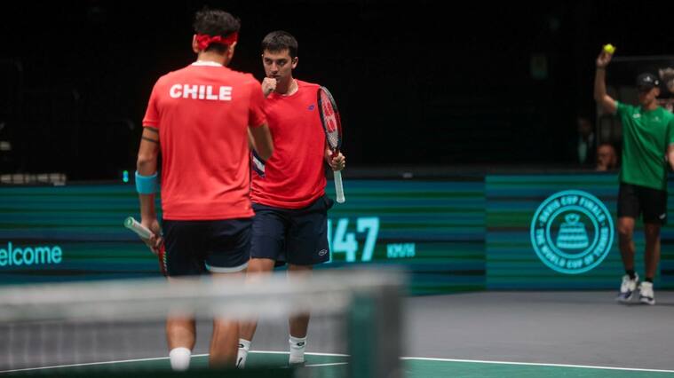 Alejandro Tabilo y Tomás Barrios se imponen en el dobles para sellar el triunfo de Chile ante Suecia en Copa Davis