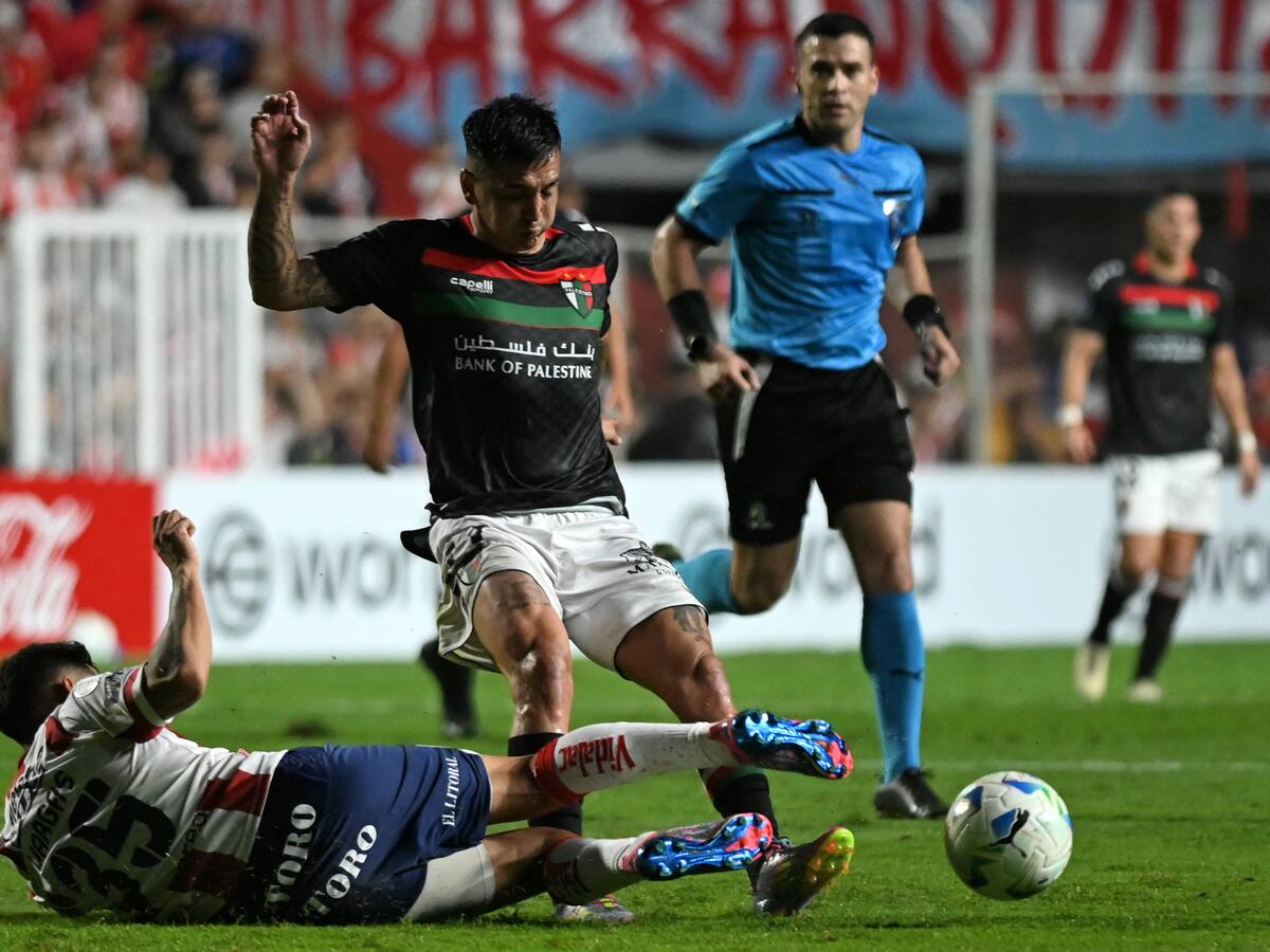 Palestino logra un triunfazo en su visita a Unión de Santa Fe y encamina su clasificación en la Copa Sudamericana