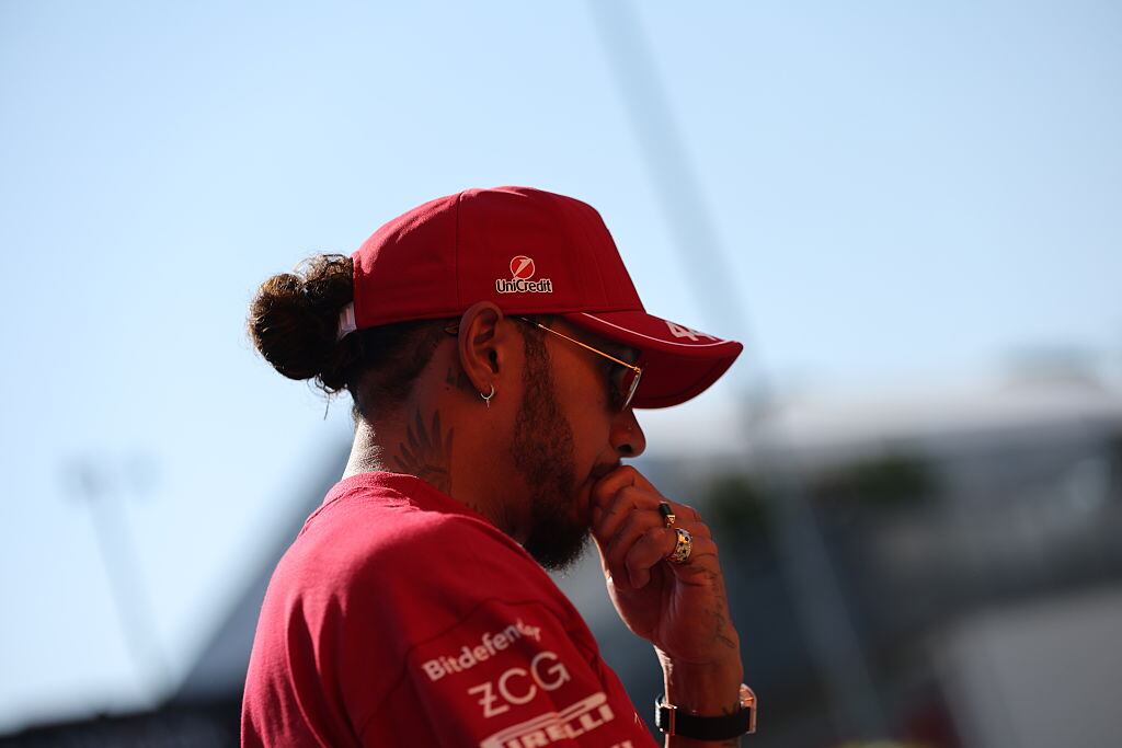Lewis Hamilton, piloto de la escudería Ferrari | Getty Images