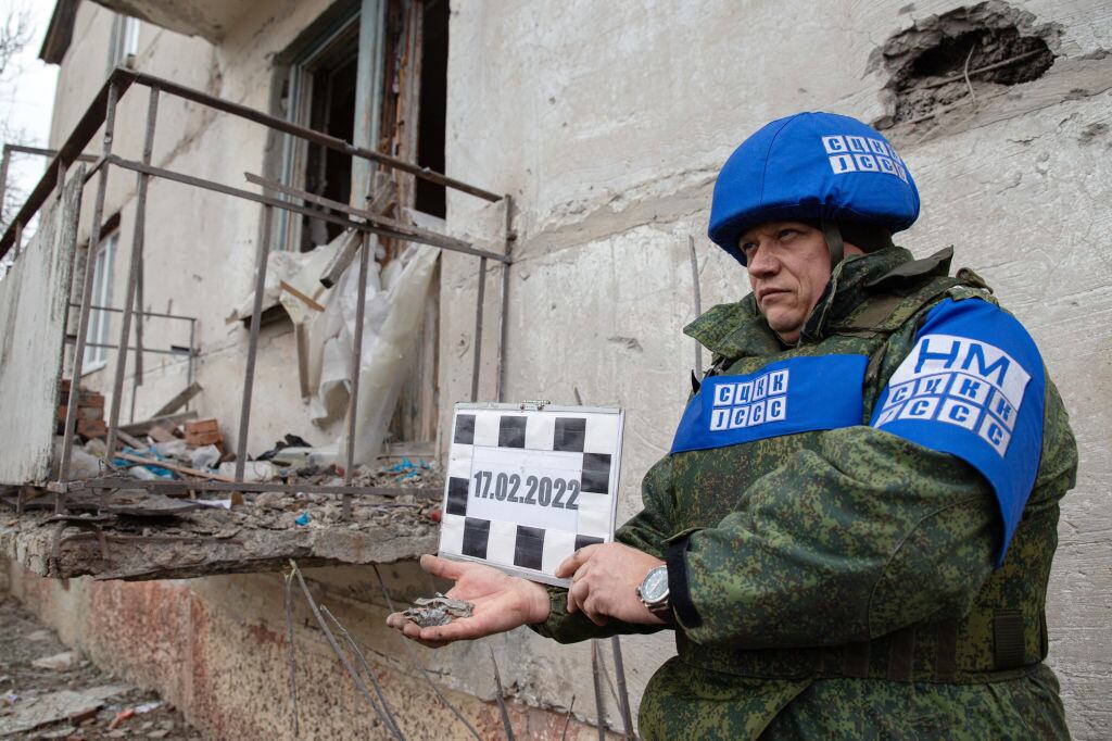 Funcionaria de la OSCE evalúa eventual ataque en Lugansk