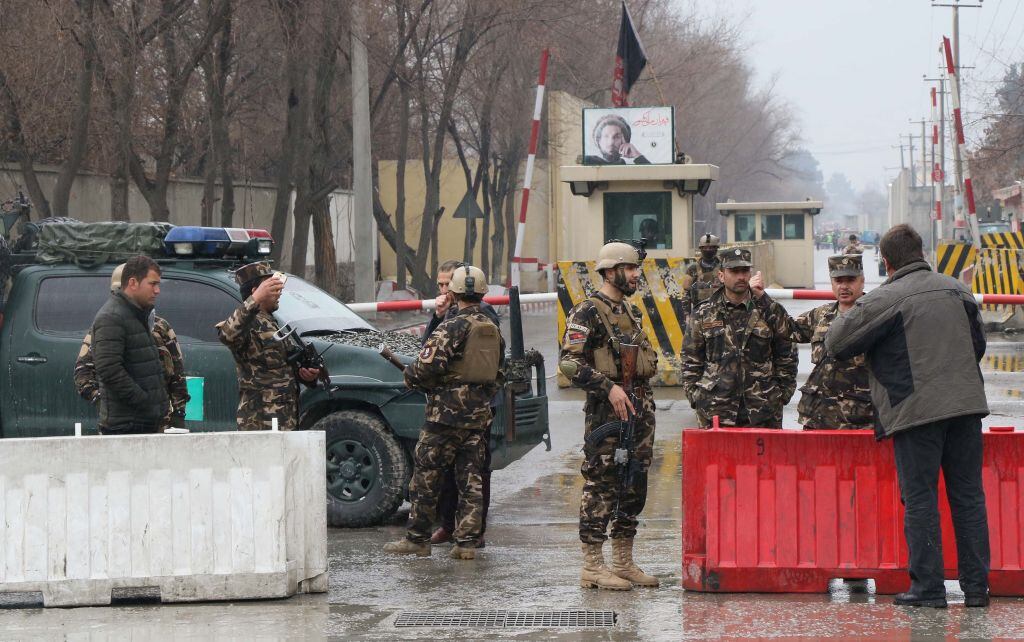 La zona de las embajadas en la ciudad afgana de Kabul
