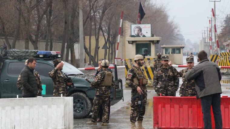 La zona de las embajadas en la ciudad afgana de Kabul