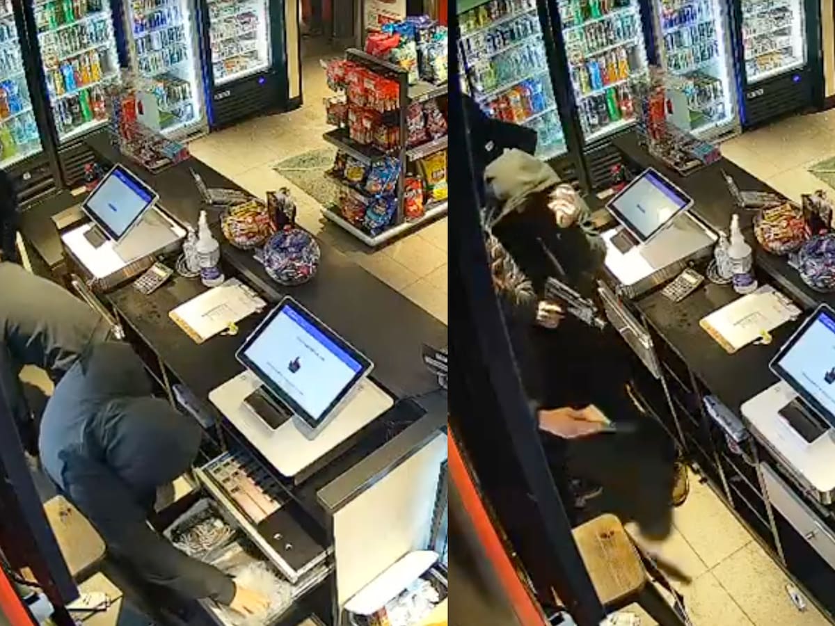 Con pistolas y fierros: grupo protagoniza violento robo en servicentro de San Bernardo