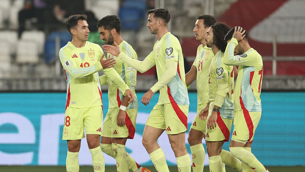 España golea a Georgia por las Eliminatorias Europeas, pero aún no puede decir presente en el Mundial 2026